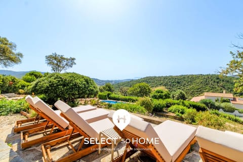 Spring, Day, Natural landscape, Mountain view, Pool view, Swimming pool, sunbed