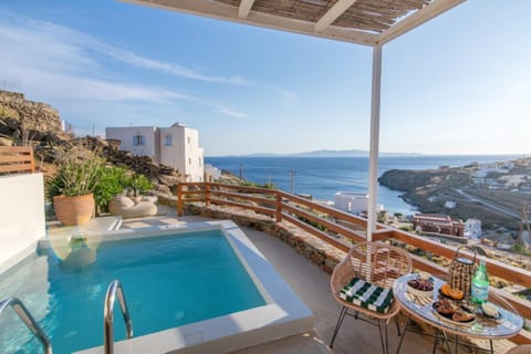 Patio, Nearby landmark, Day, Natural landscape, View (from property/room), Balcony/Terrace, Dining area, Mountain view, Pool view, Sea view, Swimming pool