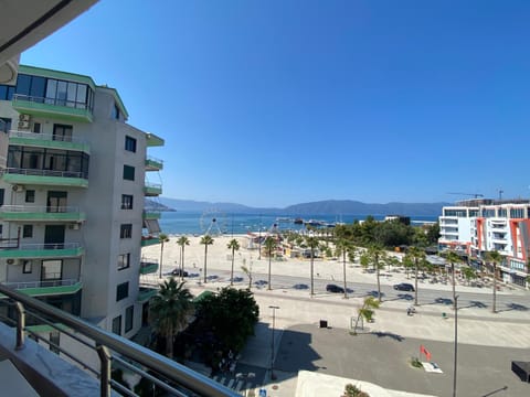 Property building, Day, Neighbourhood, View (from property/room), Balcony/Terrace, City view, Sea view, Street view