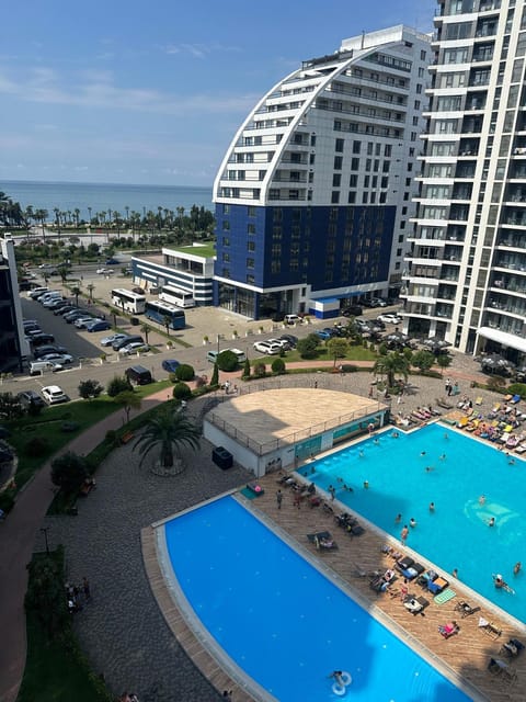 Pool view, Sea view, Swimming pool