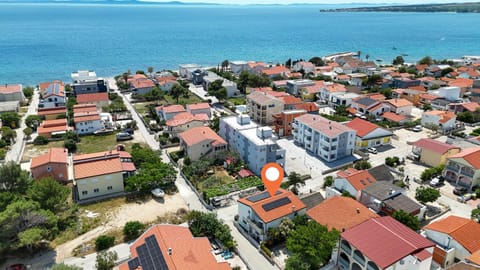 Facade/entrance, Bird's eye view, Sea view