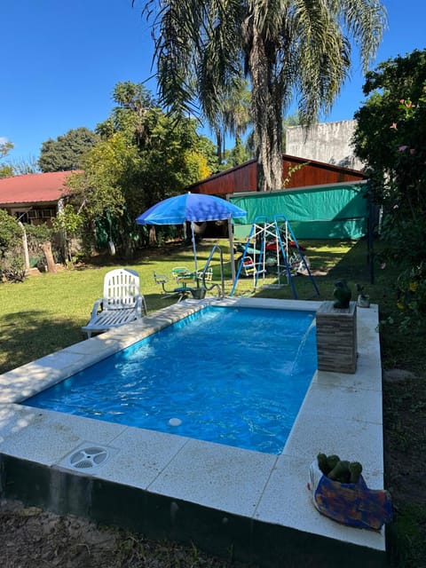 Garden view, Pool view, Swimming pool, sunbed