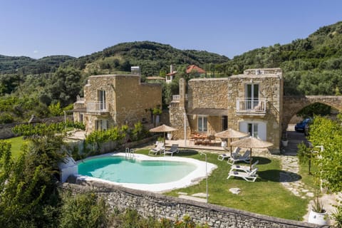 Property building, Natural landscape, Pool view