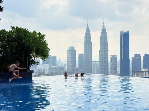 Day, People, City view, Pool view, Swimming pool, group of guests