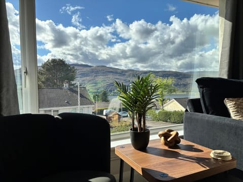 Natural landscape, Seating area, Mountain view