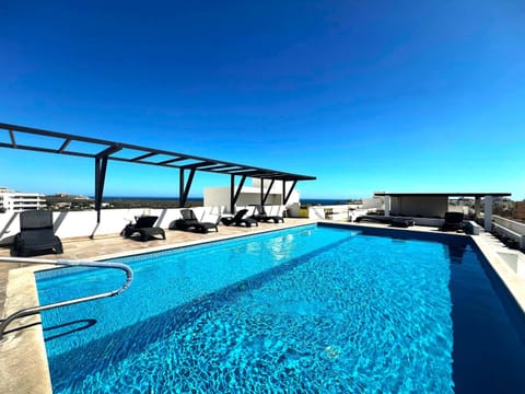 Day, Natural landscape, Pool view, Sea view, Swimming pool, Swimming pool, sunbed
