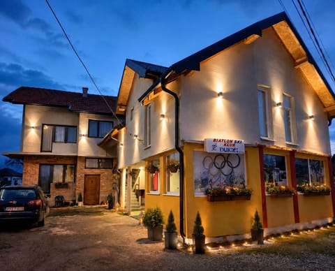 Property building, Night, Neighbourhood, Street view, Parking