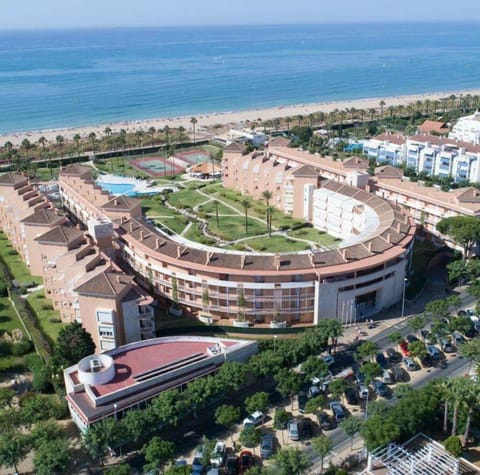 Property building, Natural landscape, Bird's eye view, Beach