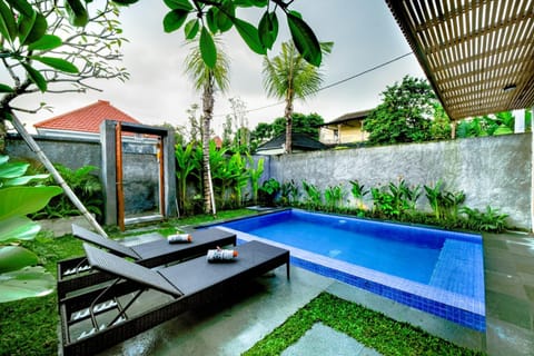 Garden, Swimming pool, sunbed