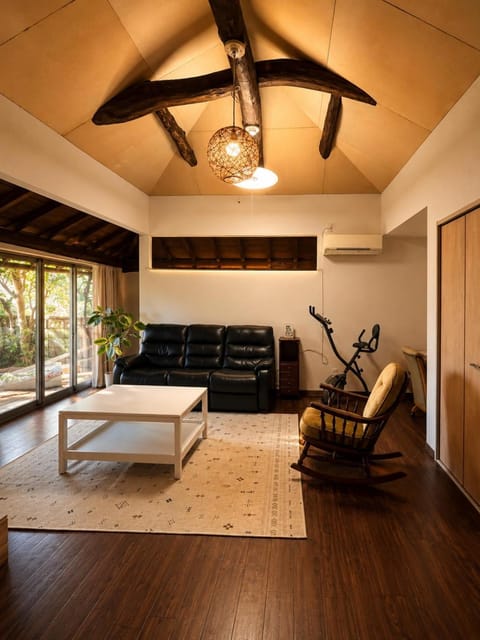 Living room, air conditioner