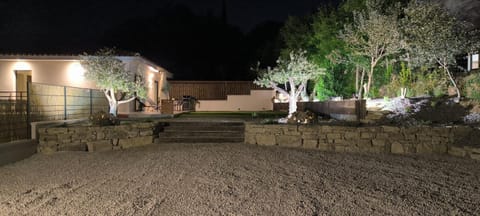 Night, Garden view