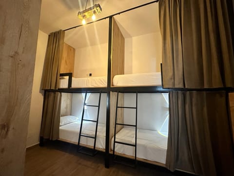 Bed, Bedroom, bunk bed, wardrobe