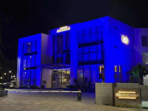 Property building, Night
