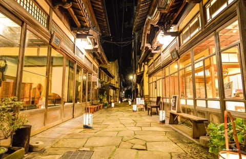 Property building, Facade/entrance, Night, Neighbourhood, Street view