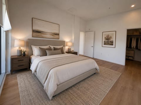 Bed, Bedroom, wardrobe
