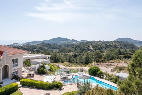 Natural landscape, Bird's eye view, Pool view