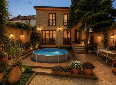 Property building, Garden