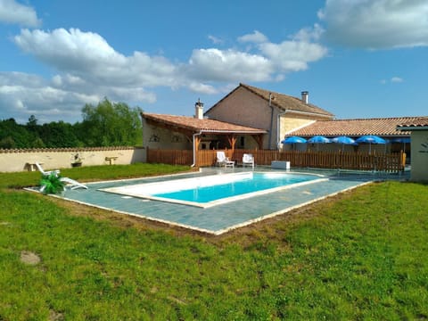 Property building, Living room, Swimming pool