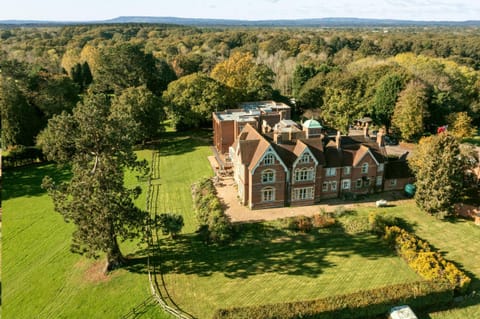Property building, Natural landscape, Bird's eye view