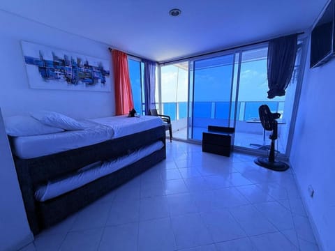 Bed, Living room