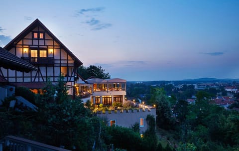 Property building, Night, Natural landscape