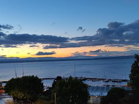 Lake view, Sunset