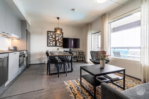 TV and multimedia, Kitchen or kitchenette, Living room, Dining area