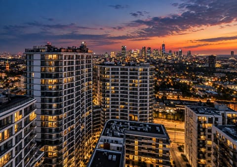 Property building, Bird's eye view, View (from property/room), City view, Landmark view, Street view