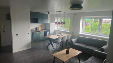 Kitchen or kitchenette, Living room