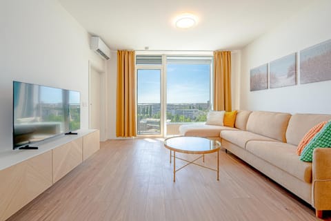 Living room, City view