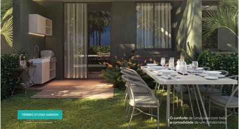 Patio, Garden, Dining area, Garden view