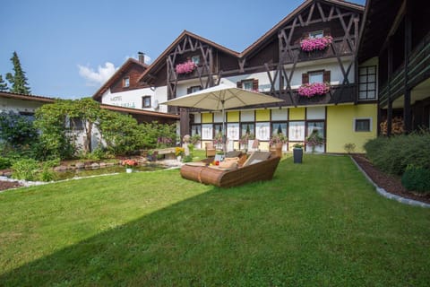 Property building, Garden view