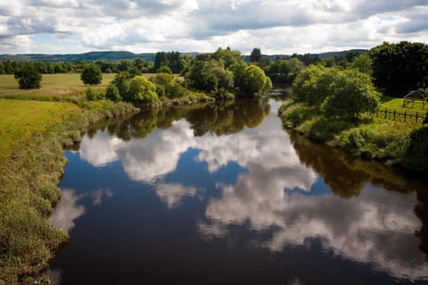 Nearby landmark, Natural landscape, Mountain view, River view