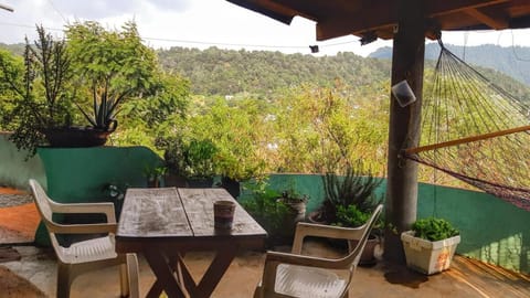 Patio, Natural landscape, View (from property/room), Balcony/Terrace, Dining area, Mountain view