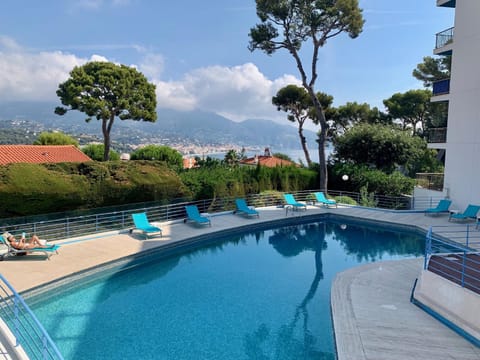 Natural landscape, Garden, Garden view, Pool view, Swimming pool