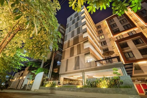 Property building, Night