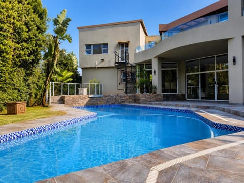 Property building, Pool view, Swimming pool
