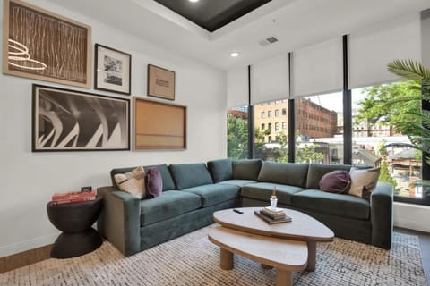 Living room, City view