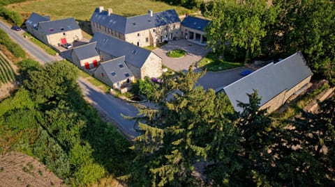 Property building, Natural landscape, Bird's eye view