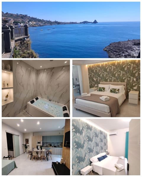 Natural landscape, Living room, Photo of the whole room, Bedroom, Sea view