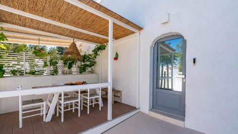 Property building, Patio