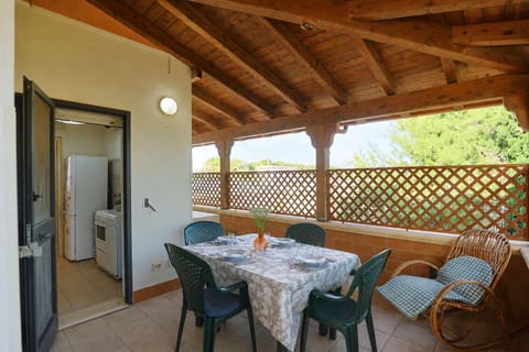 Patio, Day, View (from property/room), Balcony/Terrace, Living room, Seating area, Dining area