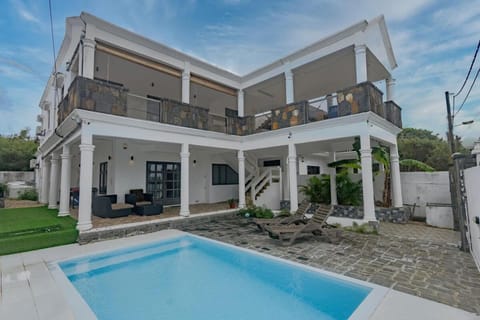 Patio, Day, Pool view, Swimming pool