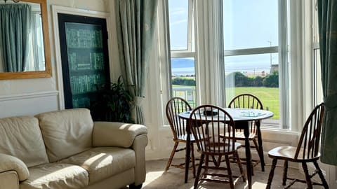 Living room, Dining area, Beach, Sea view, Sunset