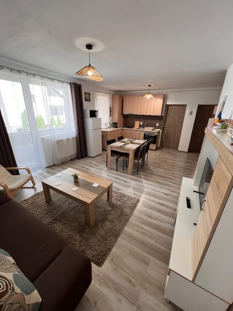 Kitchen or kitchenette, Living room, Seating area, Dining area, oven, pet friendly, stove