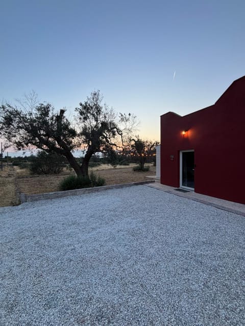 Property building, Sunset