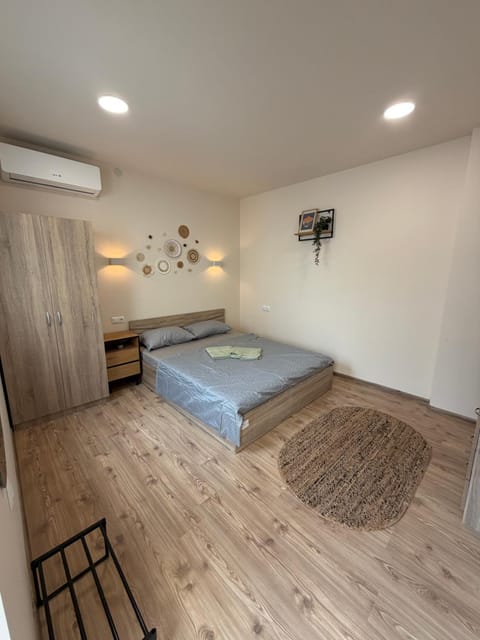 Photo of the whole room, Bedroom, air conditioner