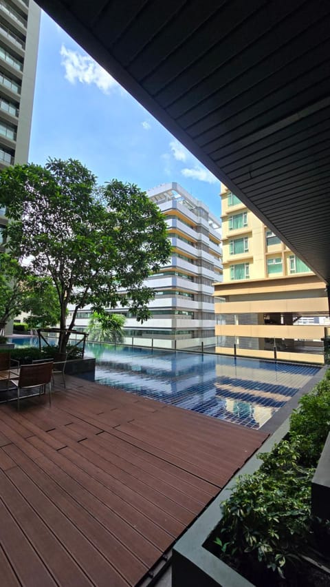 Pool view, Swimming pool