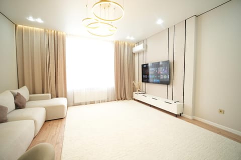 Living room, Seating area, air conditioner