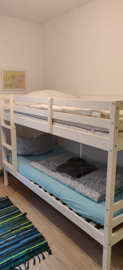 Photo of the whole room, bunk bed